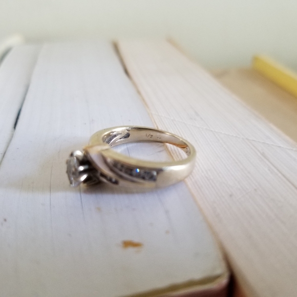 Leo Schachter LSC leo diamond vintage ring 14k - Picture 10 of 16